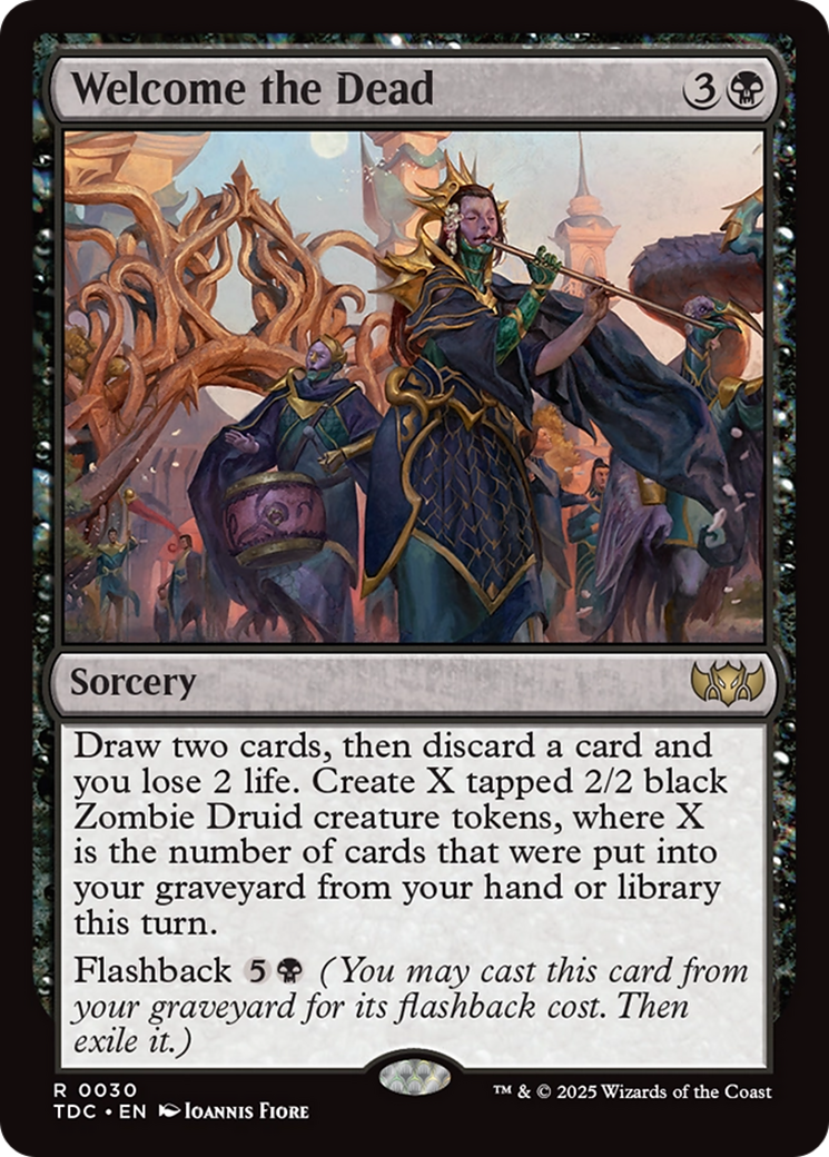 Magic: The Gathering - Welcome the Dead - Tarkir: Dragonstorm Commander