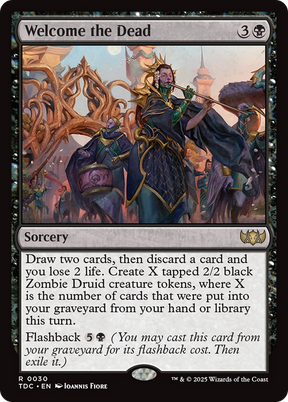 Magic: The Gathering - Welcome the Dead - Tarkir: Dragonstorm Commander