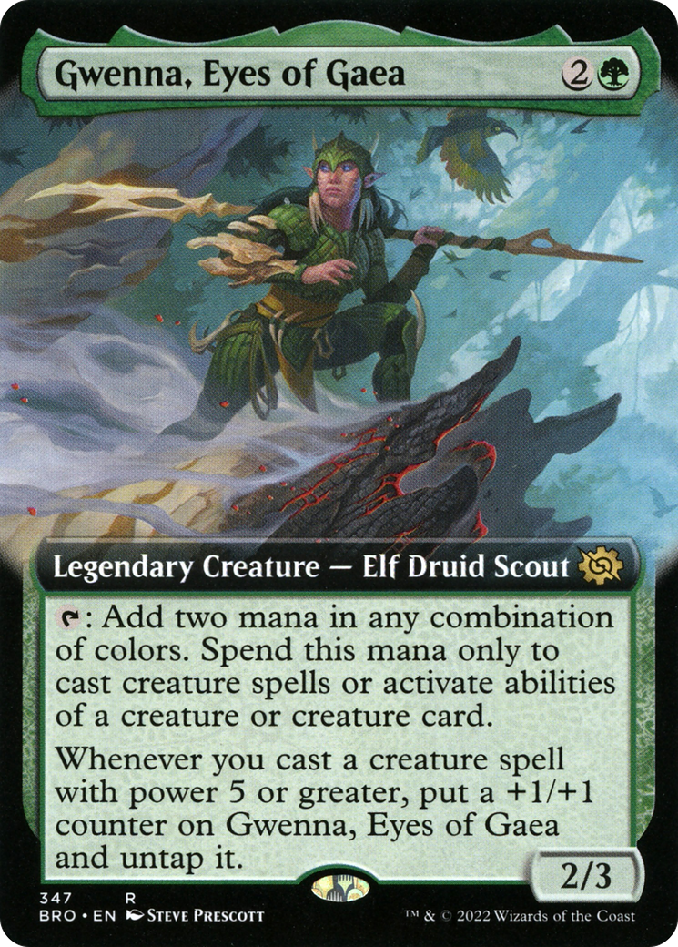 Magic: The Gathering - Gwenna, Eyes of Gaea Foil - The Brothers' War