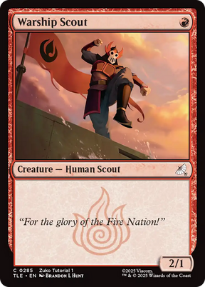 Magic: The Gathering - Warship Scout - Avatar: The Last Airbender Eternal