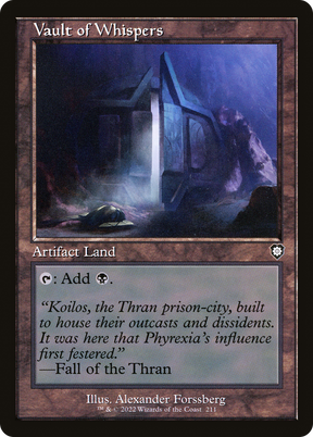 Magic: The Gathering - Vault of Whispers - The Brothers' War Commander