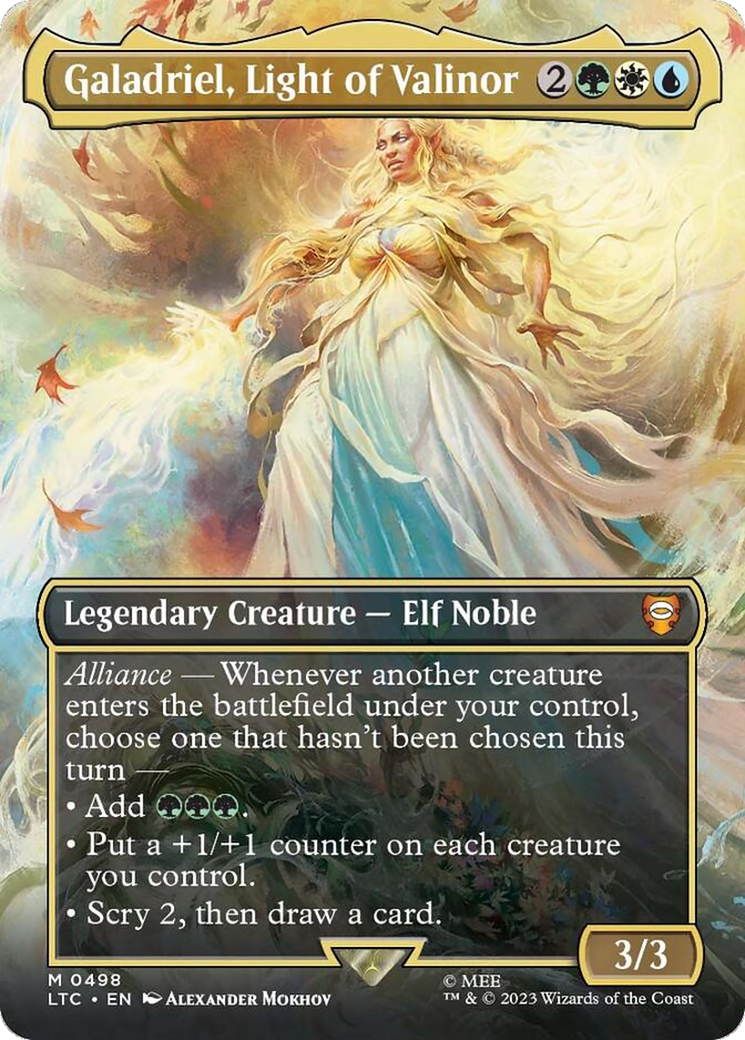 Magic: The Gathering - Galadriel, Light of Valinor - Tales of Middle-earth Commander