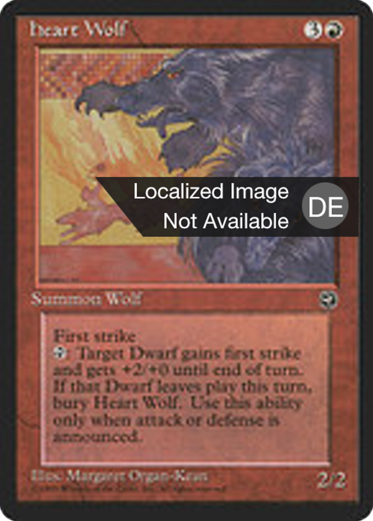 Magic: The Gathering - Herzwolf - Homelands