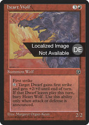 Magic: The Gathering - Herzwolf - Homelands