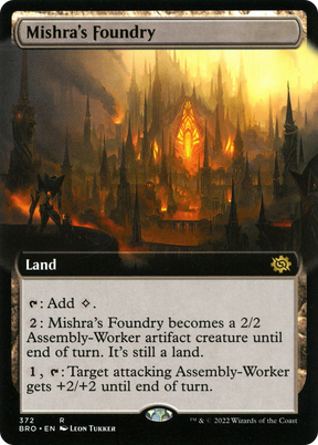 Magic: The Gathering - Mishra's Foundry Foil - The Brothers' War