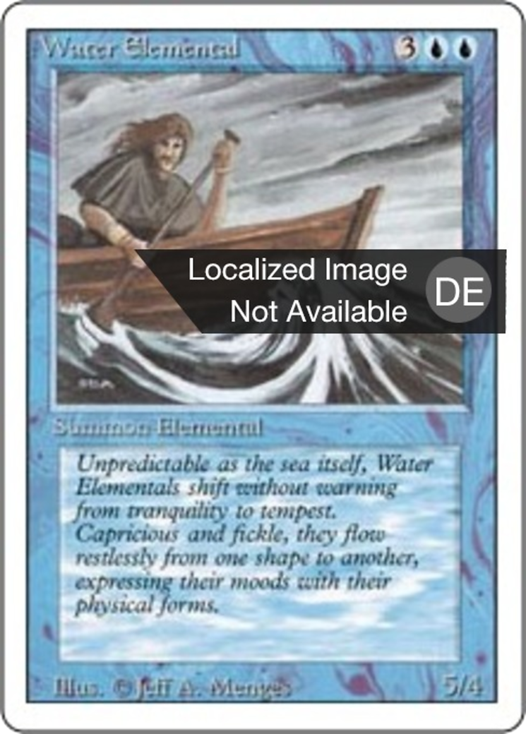Magic: The Gathering - Wasserelementar - Revised Edition