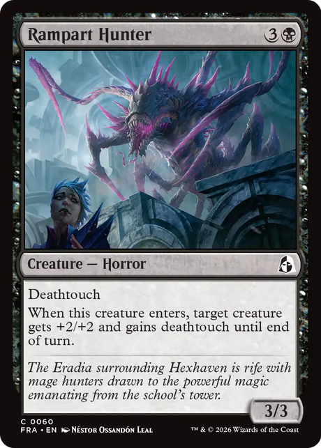Magic: The Gathering - Rampart Hunter - Reality Fracture