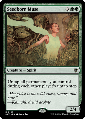 Magic: The Gathering - Seedborn Muse - Murders at Karlov Manor Commander
