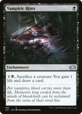 Magic: The Gathering - Vampiric Rites - Jumpstart 2022