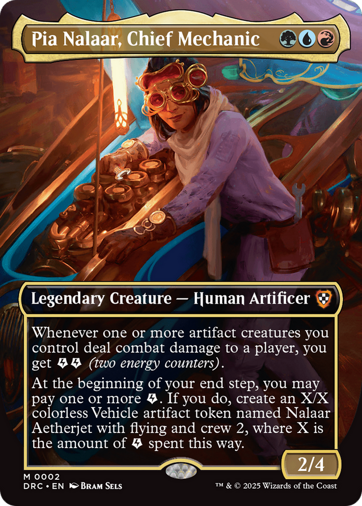 Magic: The Gathering - Pia Nalaar, Chief Mechanic - Aetherdrift Commander