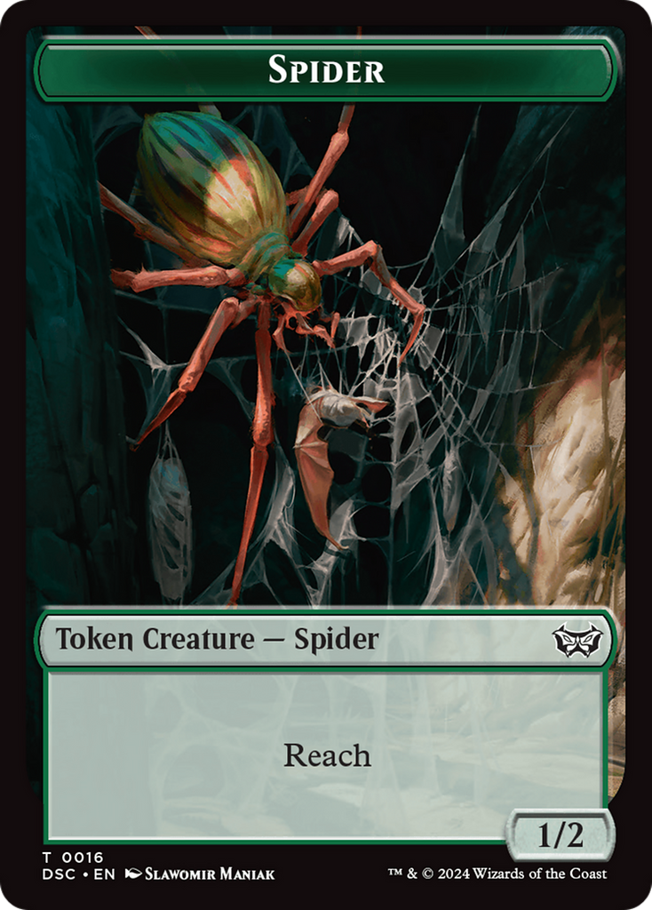 Magic: The Gathering - Spider Token - Duskmourn Commander Tokens