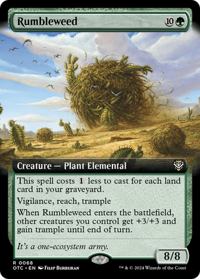 Magic: The Gathering - Rumbleweed - Outlaws of Thunder Junction Commander
