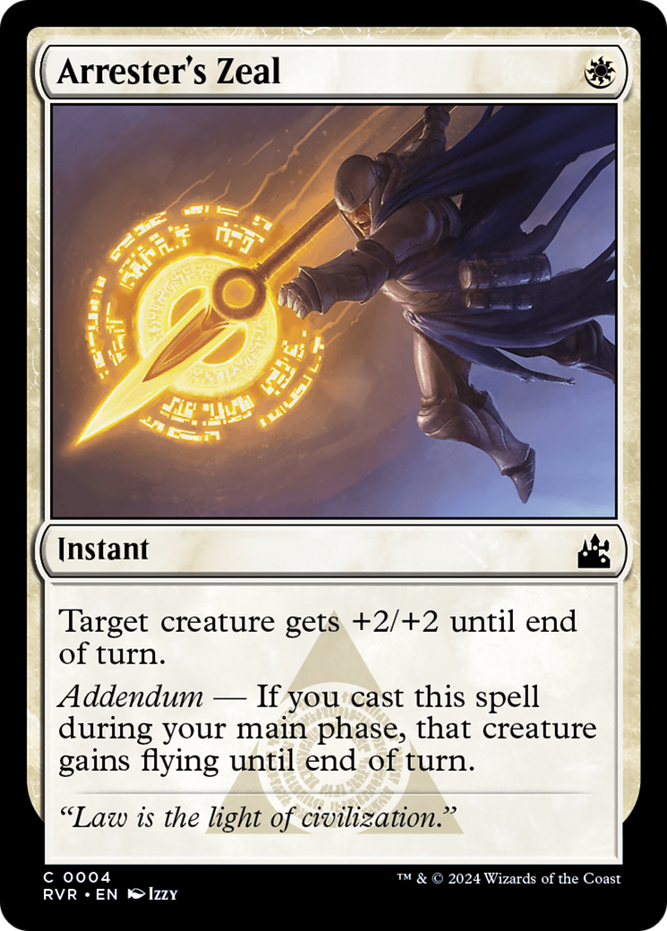 Magic: The Gathering - Arrester's Zeal - Ravnica Remastered