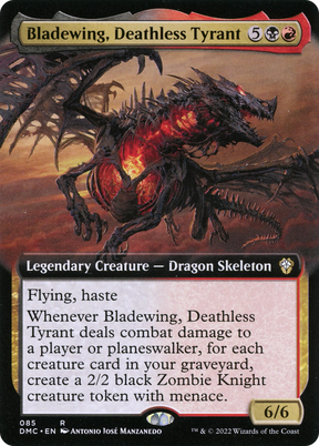 Magic: The Gathering - Bladewing, Deathless Tyrant - Dominaria United Commander
