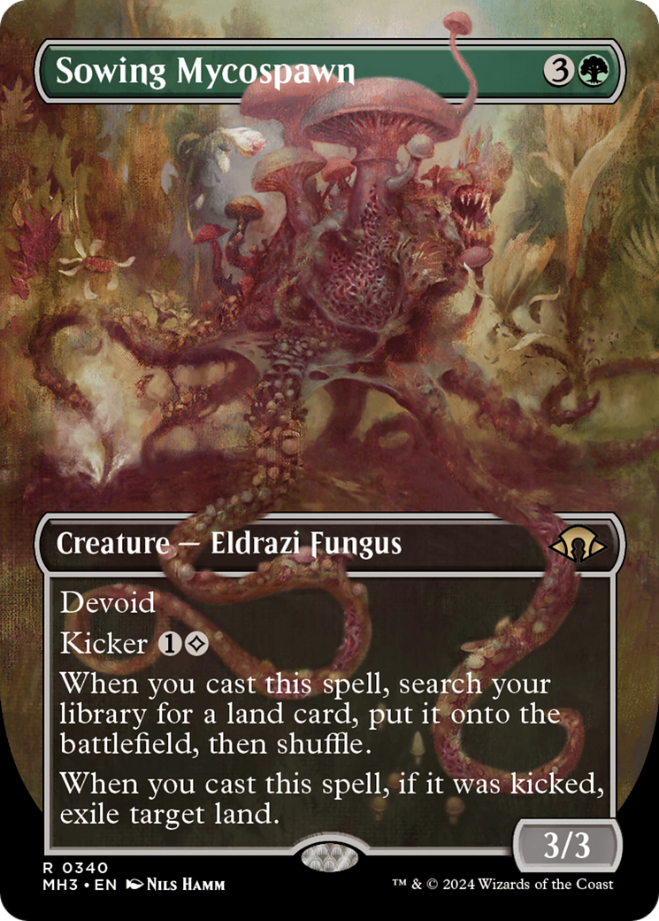 Magic: The Gathering - Sowing Mycospawn Foil - Modern Horizons 3