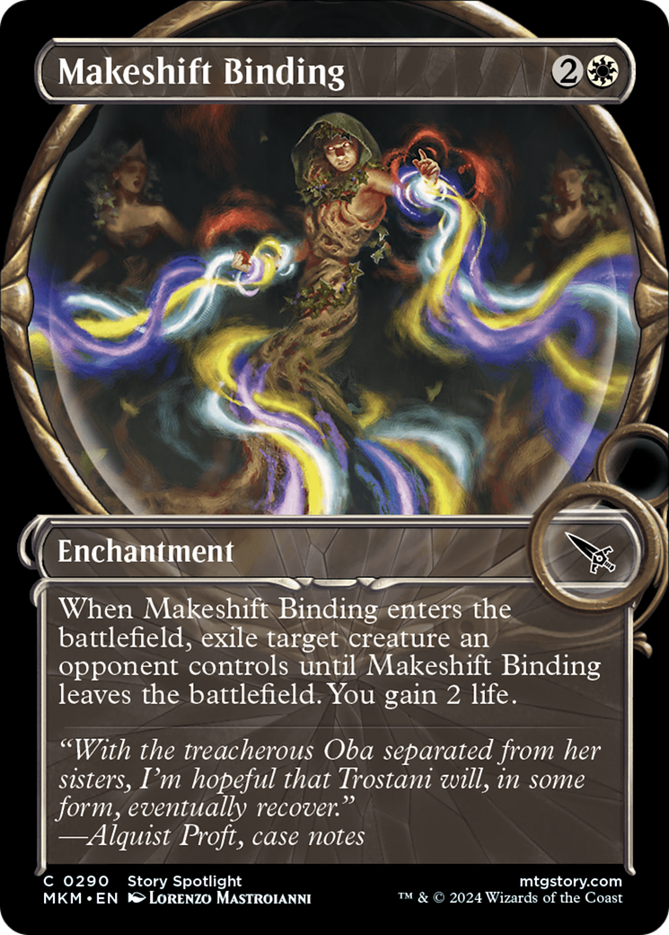 Magic: The Gathering - Makeshift Binding - Murders at Karlov Manor