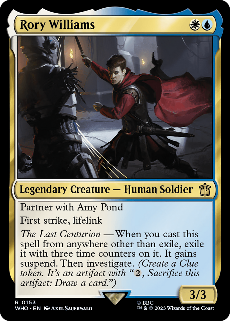 Magic: The Gathering - Rory Williams - Doctor Who
