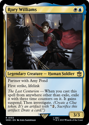 Magic: The Gathering - Rory Williams - Doctor Who