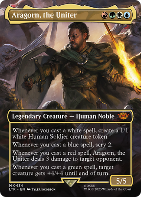 Magic: The Gathering - Aragorn, the Uniter - The Lord of the Rings: Tales of Middle-earth