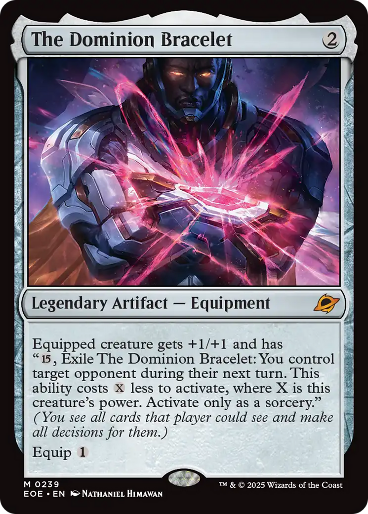 Magic: The Gathering - The Dominion Bracelet - Edge of Eternities