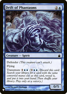 Magic: The Gathering - Drift of Phantasms - The List