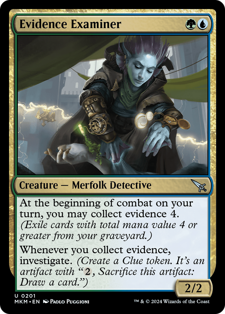 Magic: The Gathering - Evidence Examiner - Murders at Karlov Manor