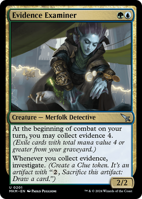 Magic: The Gathering - Evidence Examiner - Murders at Karlov Manor