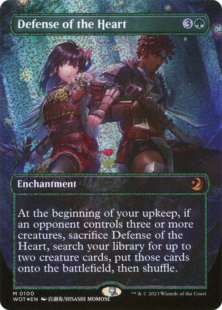 Magic: The Gathering - Defense of the Heart Foil - Wilds of Eldraine: Enchanting Tales