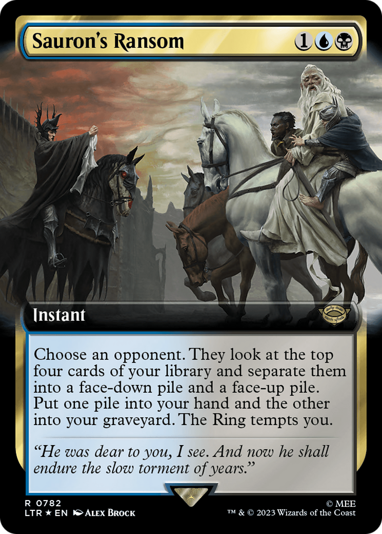 Magic: The Gathering - Sauron's Ransom Foil - The Lord of the Rings: Tales of Middle-earth