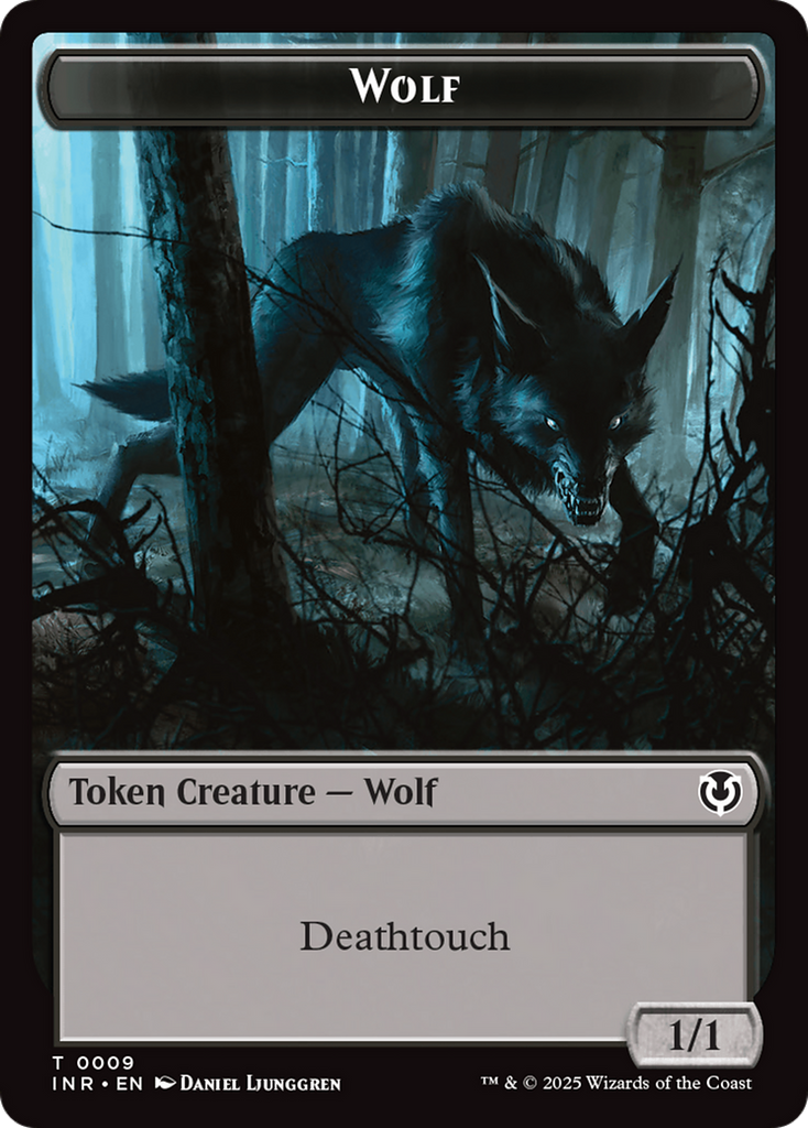 Magic: The Gathering - Wolf Token - Innistrad Remastered Tokens