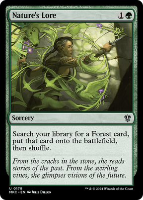 Magic: The Gathering - Nature's Lore - Murders at Karlov Manor Commander