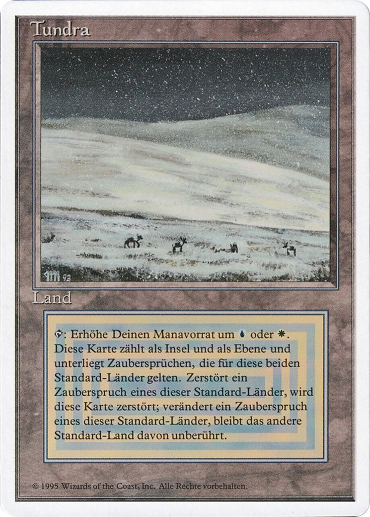 Magic: The Gathering - Tundra - Revised Edition
