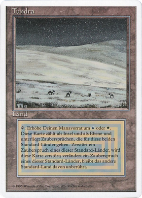 Magic: The Gathering - Tundra - Revised Edition
