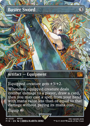 Magic: The Gathering - Buster Sword - Final Fantasy