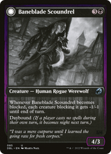 Magic: The Gathering - Baneblade Scoundrel // Baneclaw Marauder - Innistrad: Double Feature
