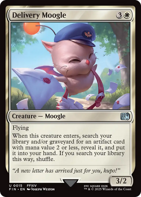 Magic: The Gathering - Delivery Moogle Foil - Final Fantasy