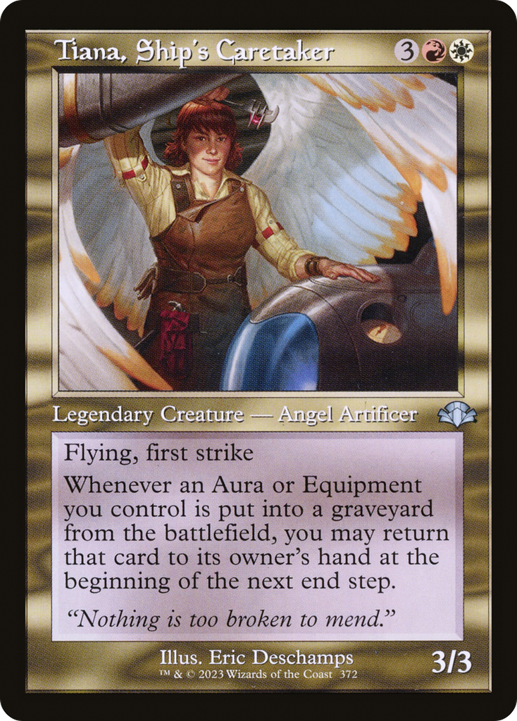 Magic: The Gathering - Tiana, Ship's Caretaker Foil - Dominaria Remastered