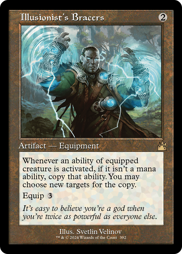 Magic: The Gathering - Illusionist's Bracers - Ravnica Remastered