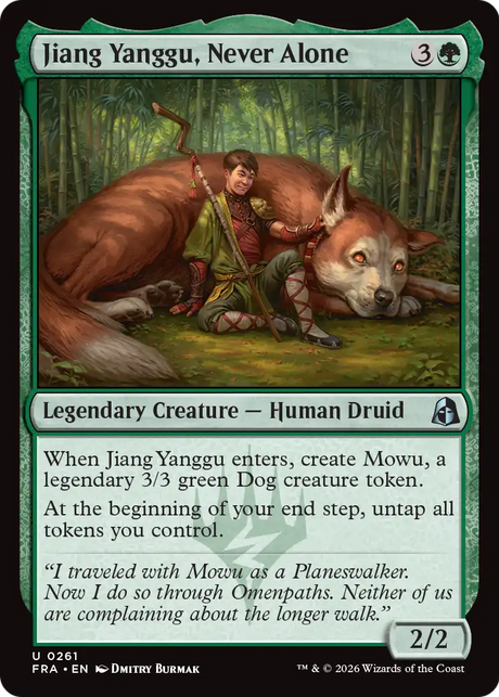 Magic: The Gathering - Jiang Yanggu, Never Alone - Reality Fracture
