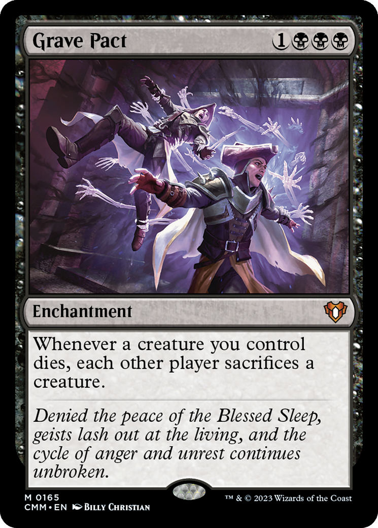 Magic: The Gathering - Grave Pact Foil - Commander Masters