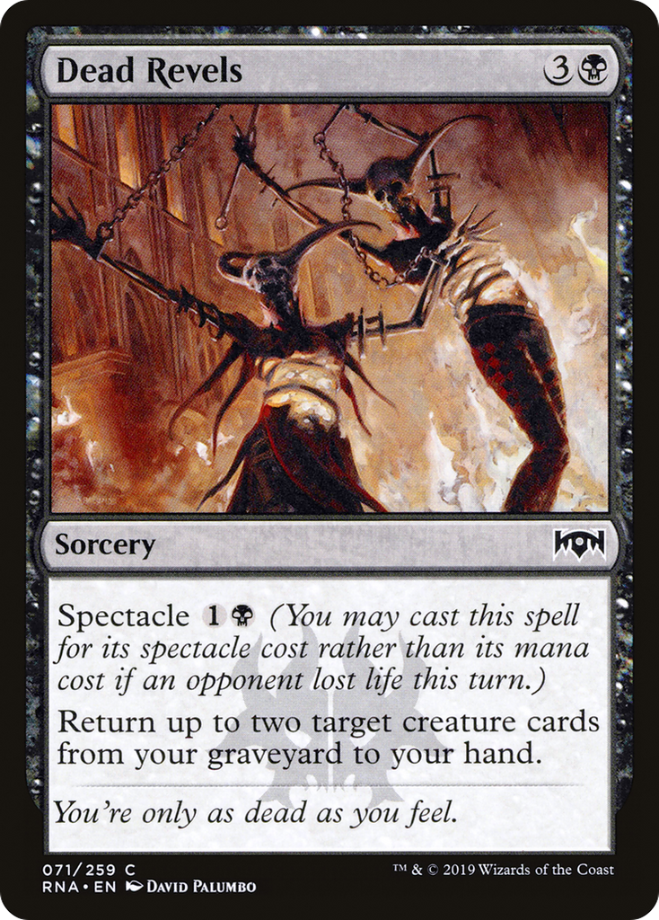 Magic: The Gathering - Dead Revels Foil - Ravnica Allegiance