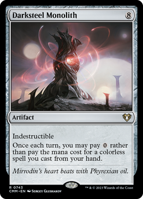 Magic: The Gathering - Darksteel Monolith - Commander Masters
