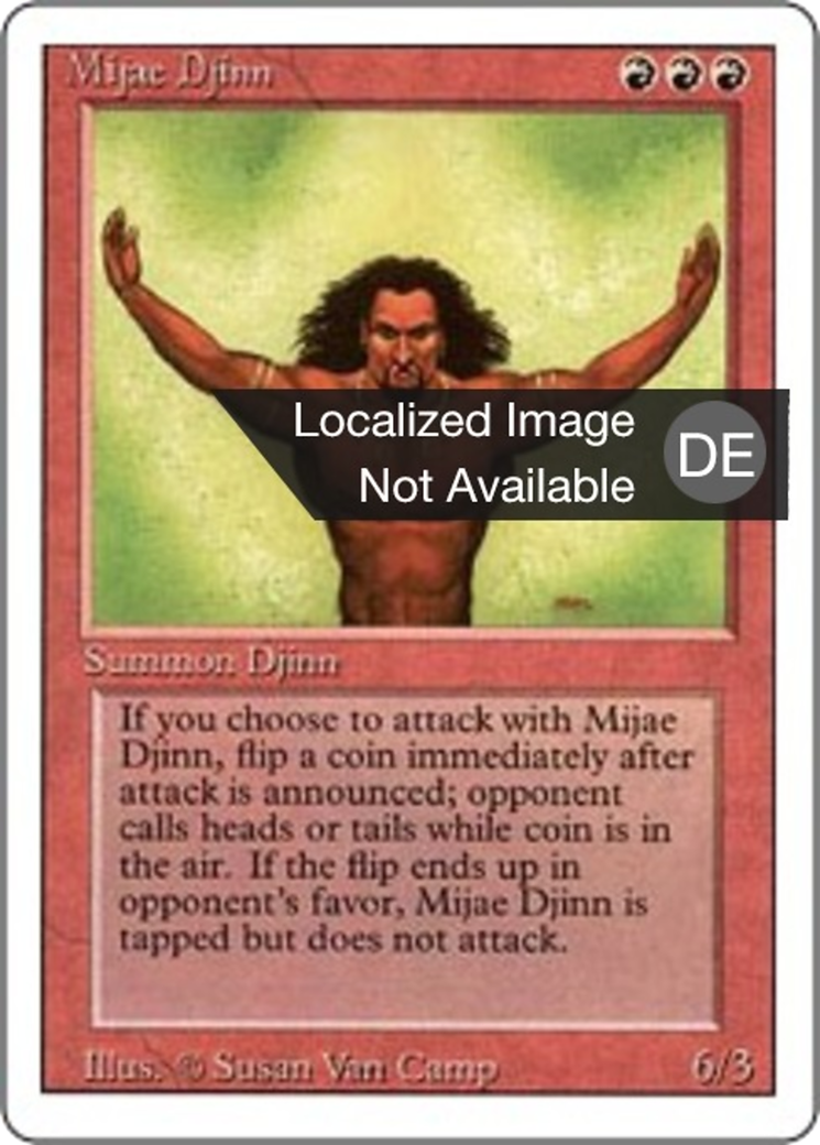 Magic: The Gathering - Mijae-Dschinn - Revised Edition