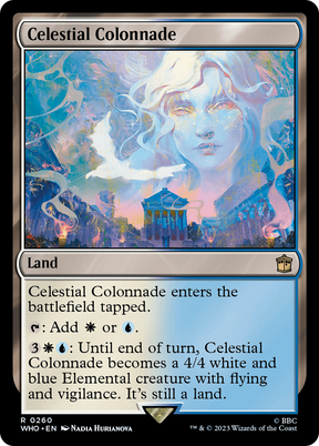 Magic: The Gathering - Celestial Colonnade - Doctor Who