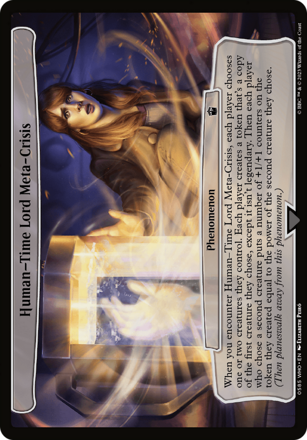 Magic: The Gathering - Human-Time Lord Meta-Crisis - Doctor Who