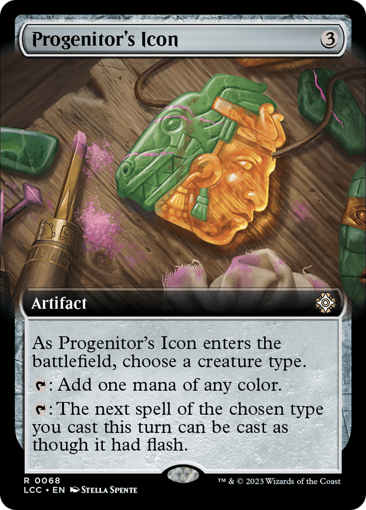 Magic: The Gathering - Progenitor's Icon - The Lost Caverns of Ixalan Commander