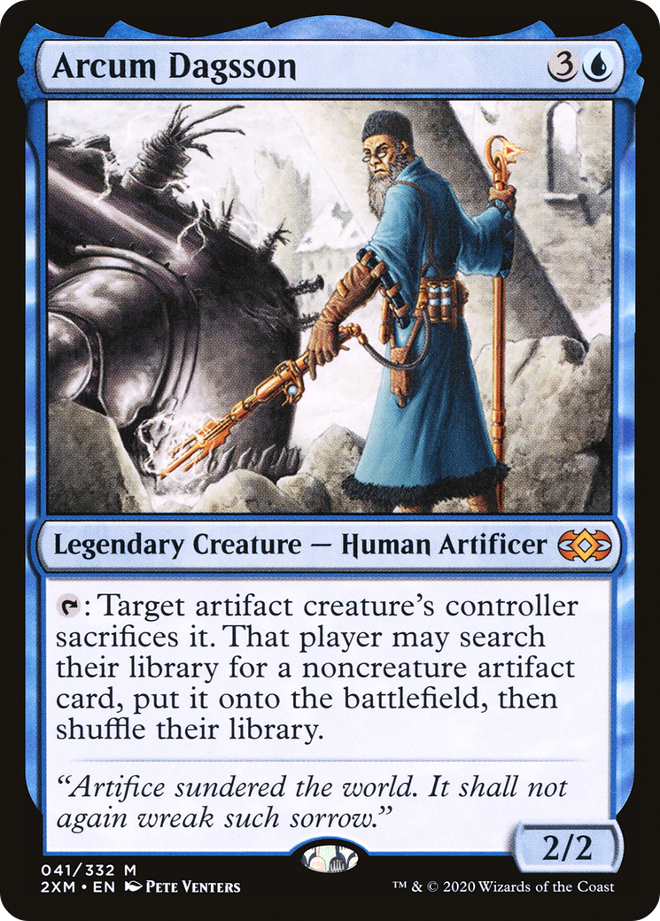 Magic: The Gathering - Arcum Dagsson Foil - Double Masters