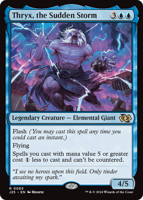 Magic: The Gathering - Thryx, the Sudden Storm - Foundations Jumpstart