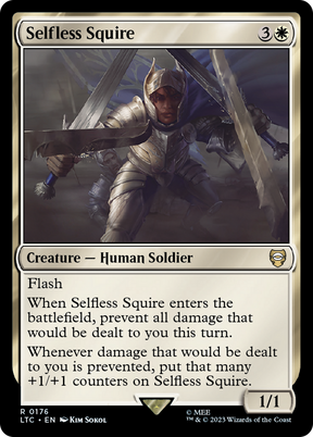 Magic: The Gathering - Selfless Squire - Tales of Middle-earth Commander