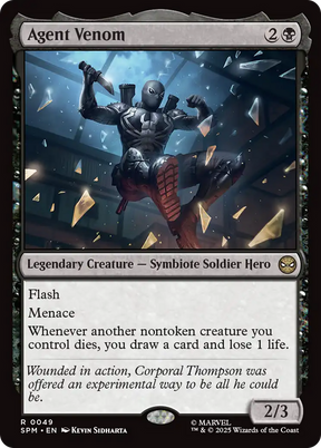 Magic: The Gathering - Agent Venom Foil - Marvel's Spider-Man